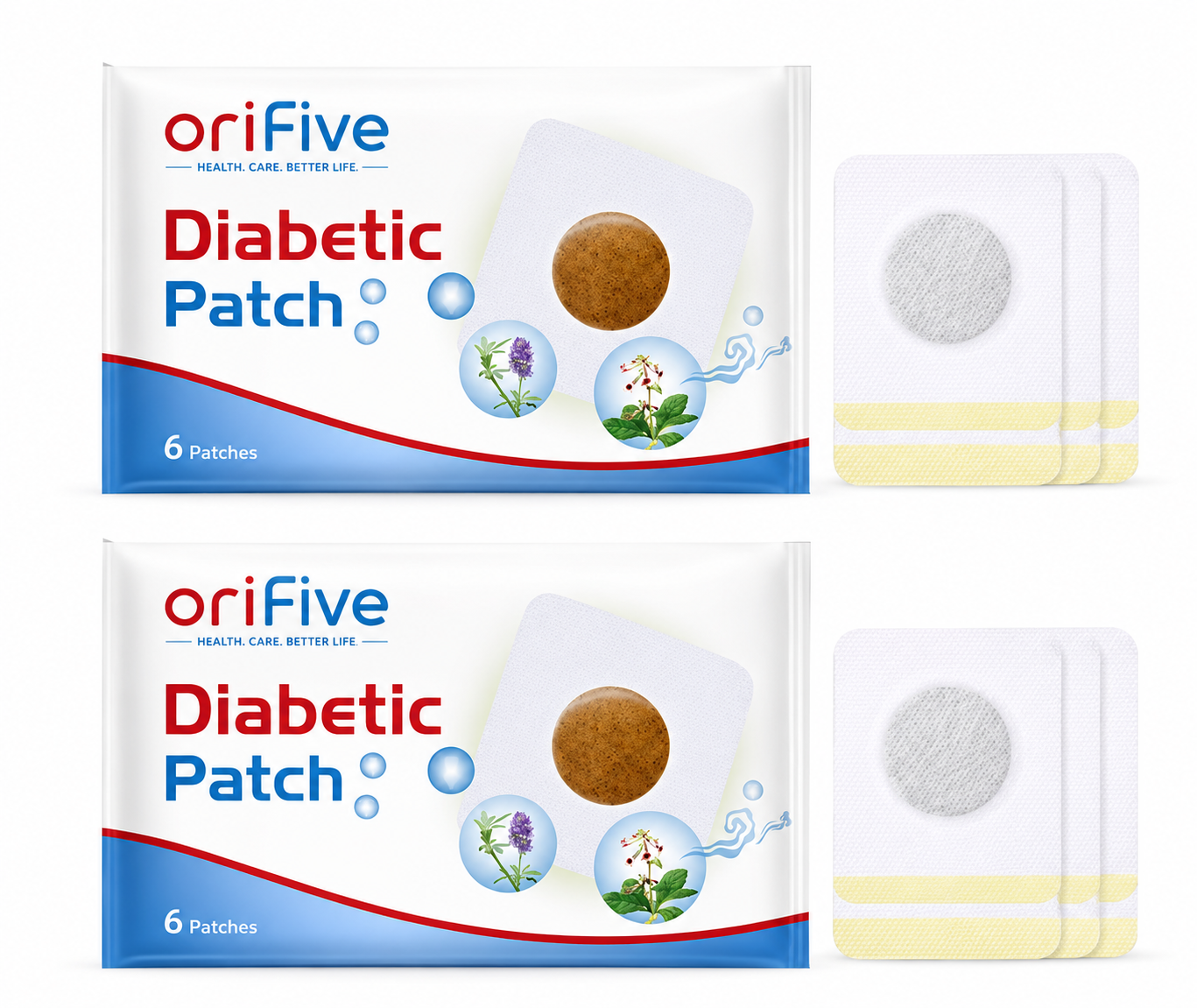 Blood Sugar Control Diabetic Patches (Pack Of 12) BUY 1 GET 1 FREE