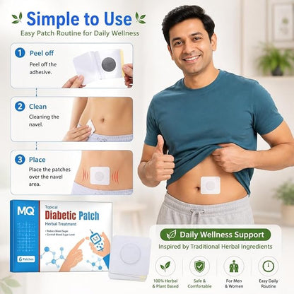 Blood Sugar Control Diabetic Patches (Pack Of 12) BUY 1 GET 1 FREE